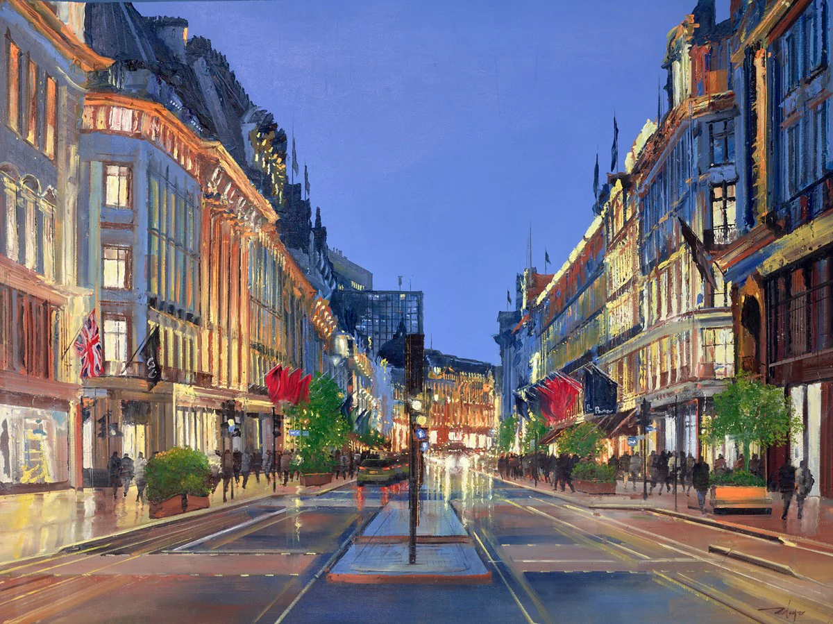 Evening On Oxford Street - Image 2