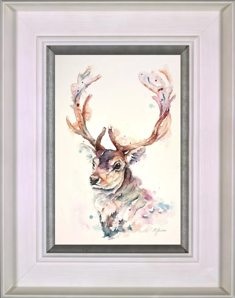 Fallow Stag Portrait