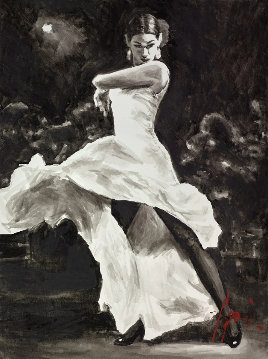 Flamenca En Blanco - Image 2