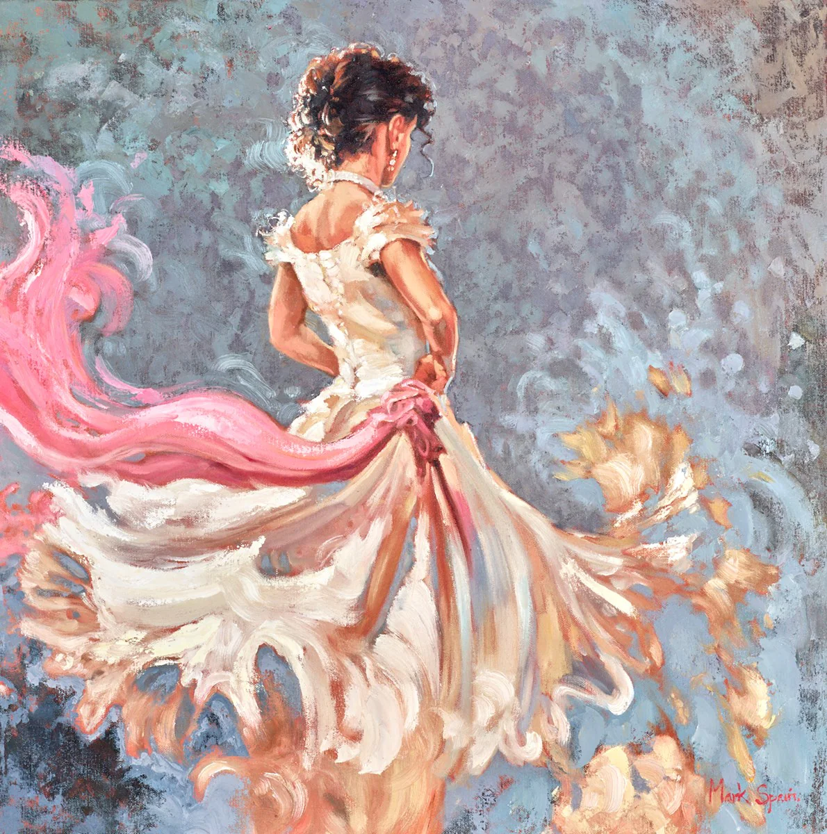 Flamenco In White - Image 2