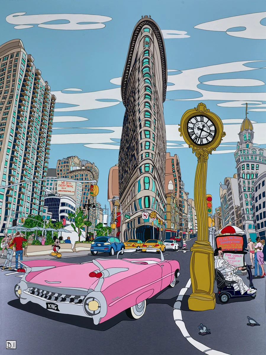 Flatiron With Cadillac
