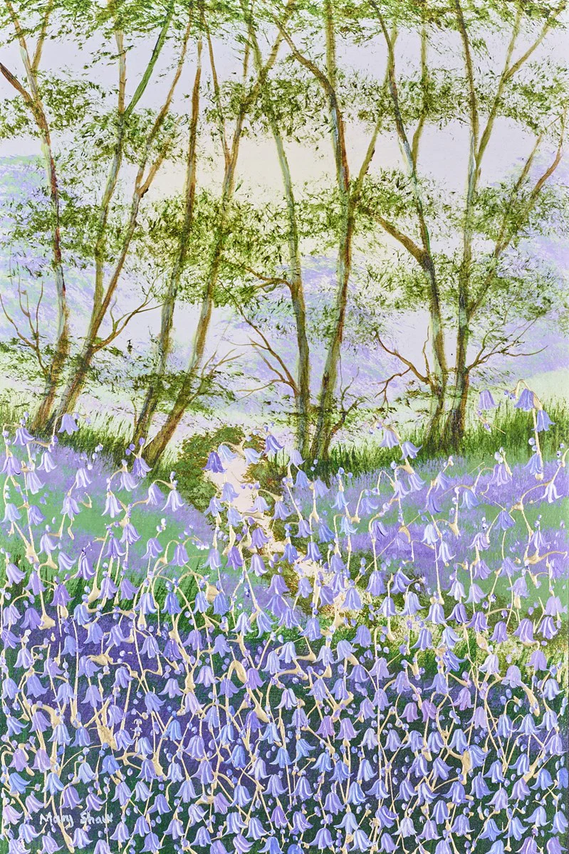 Flowers Between The Trees