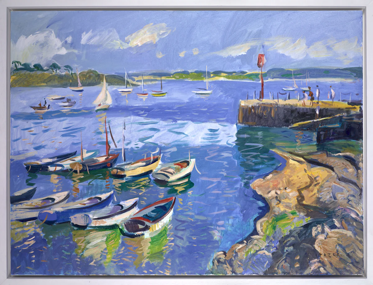 Boats In The Harbour, Portscatho
