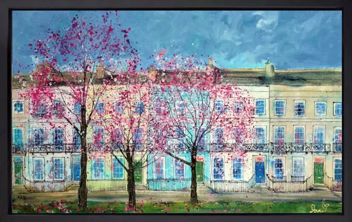 Four Spring Trees