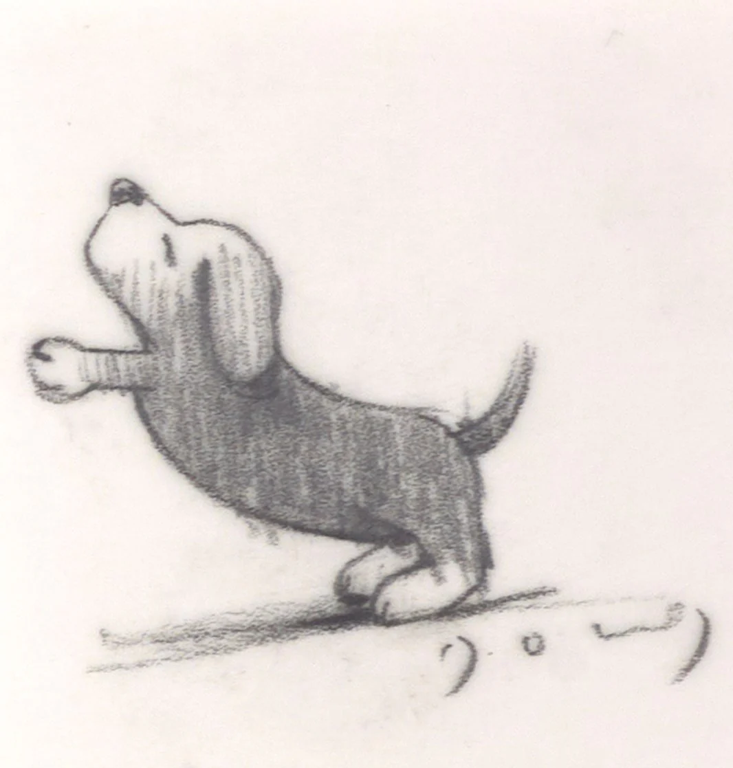 Friends In Need , Dog II (Sketch) - Image 2