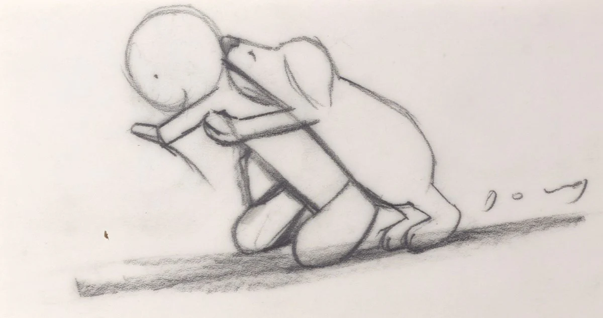 Friends In Need,Dog(Sketch)