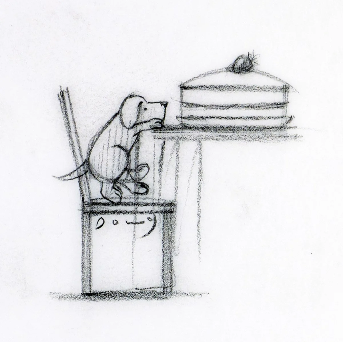 Garden Party Dog Study III