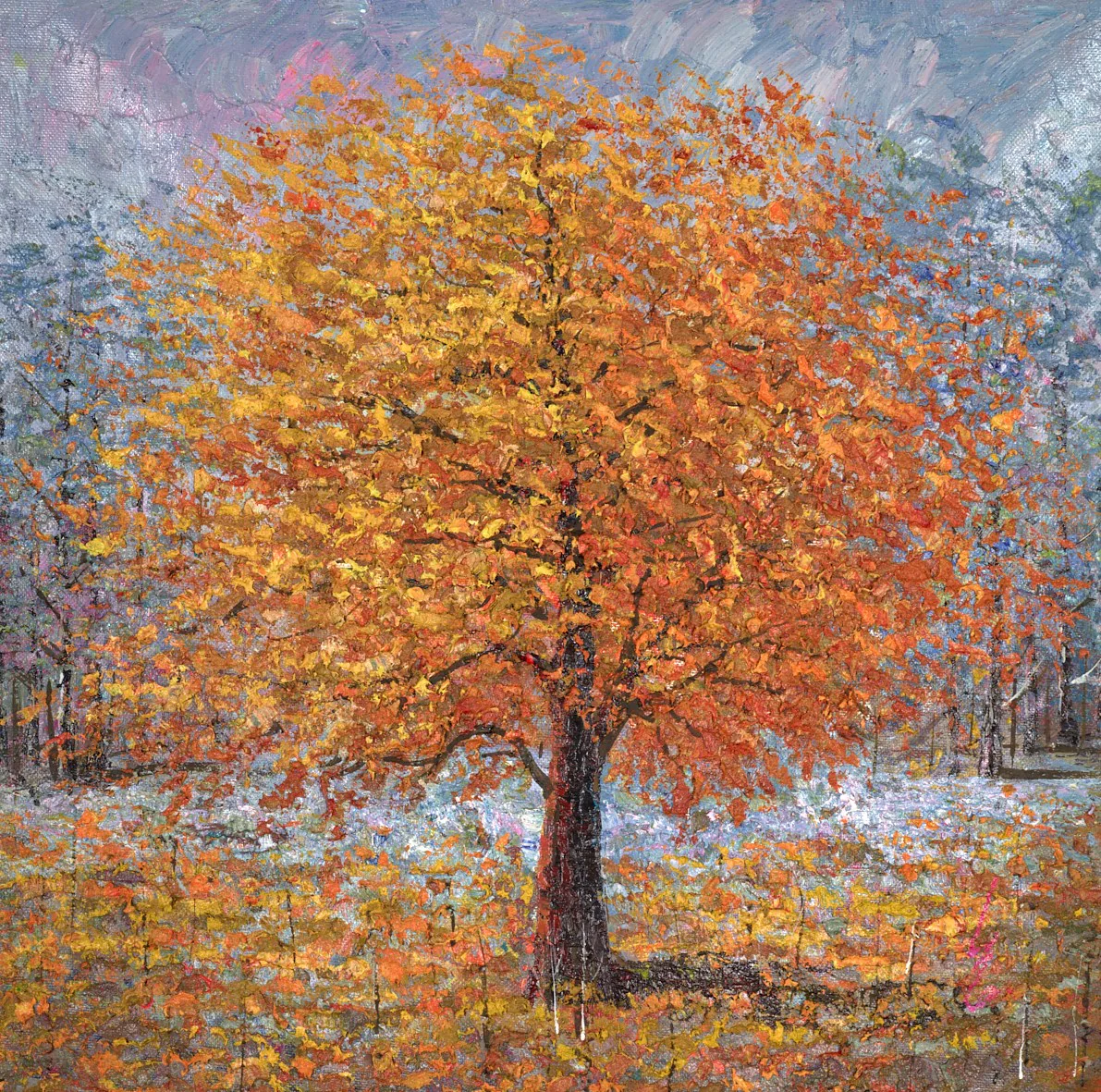 Gold Leaf Tree - Image 2