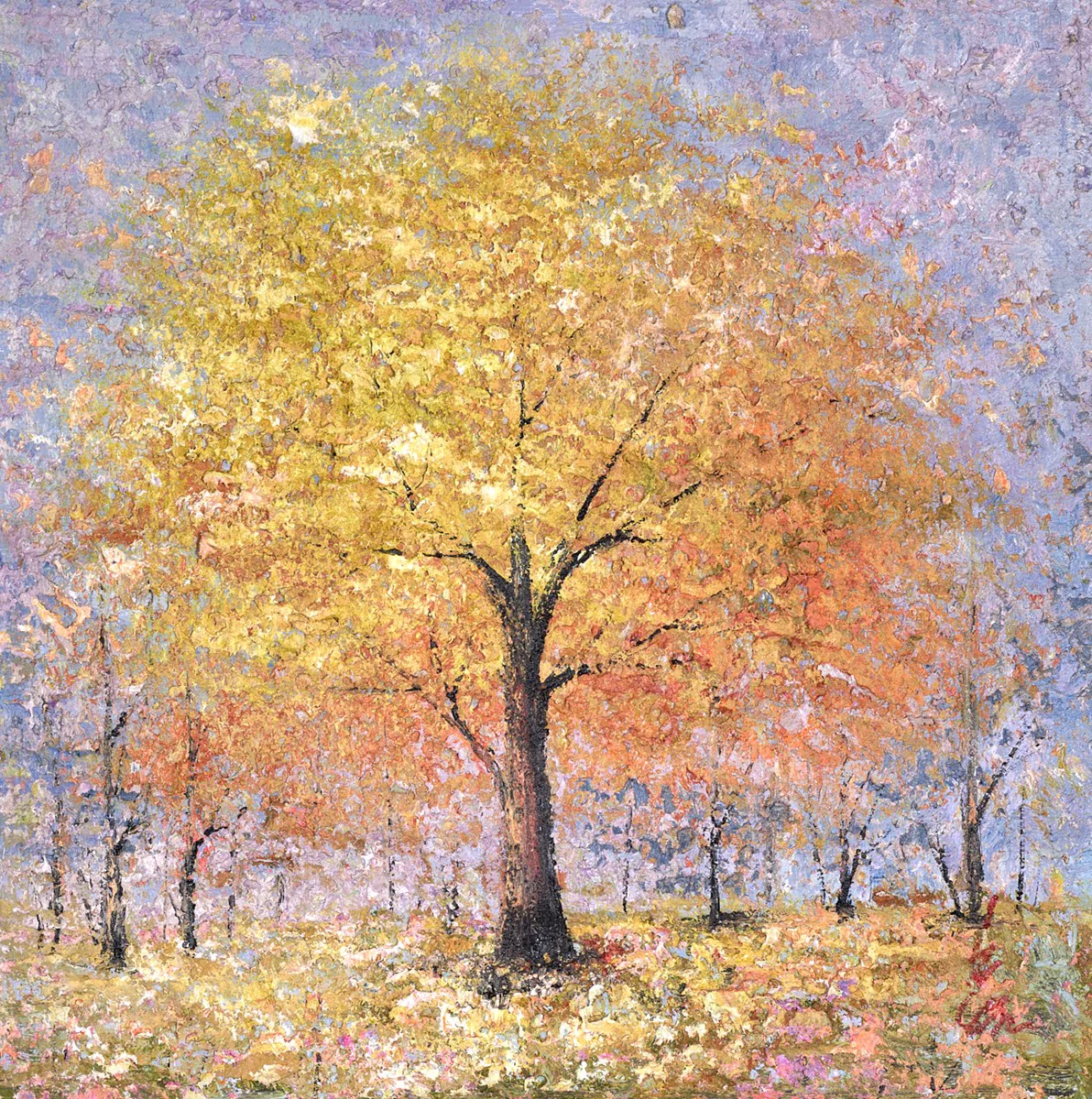 Golden Leaves V - Image 2