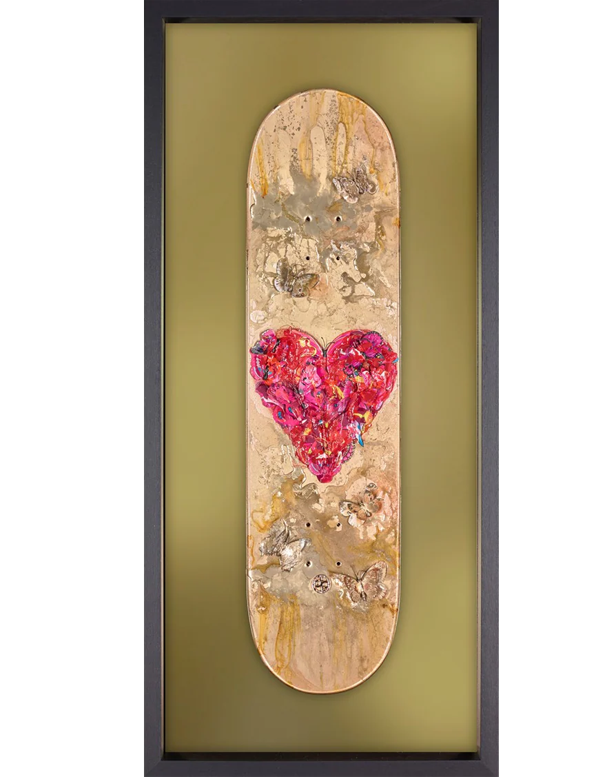 Golden Skateboard
