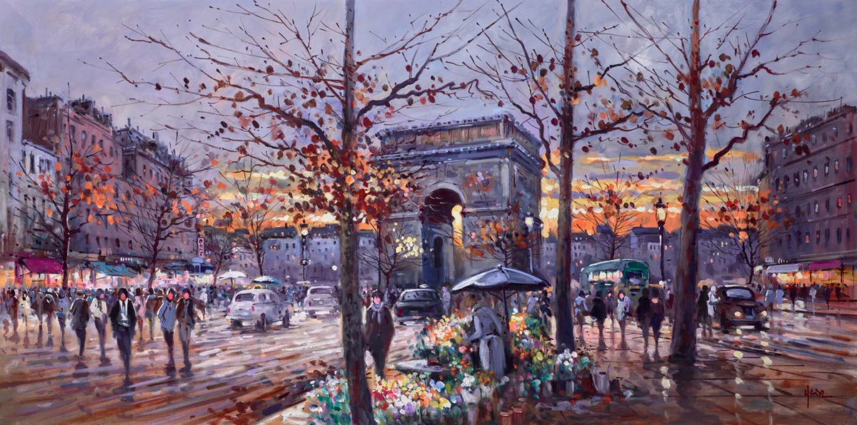 Grey Skies In Paris
