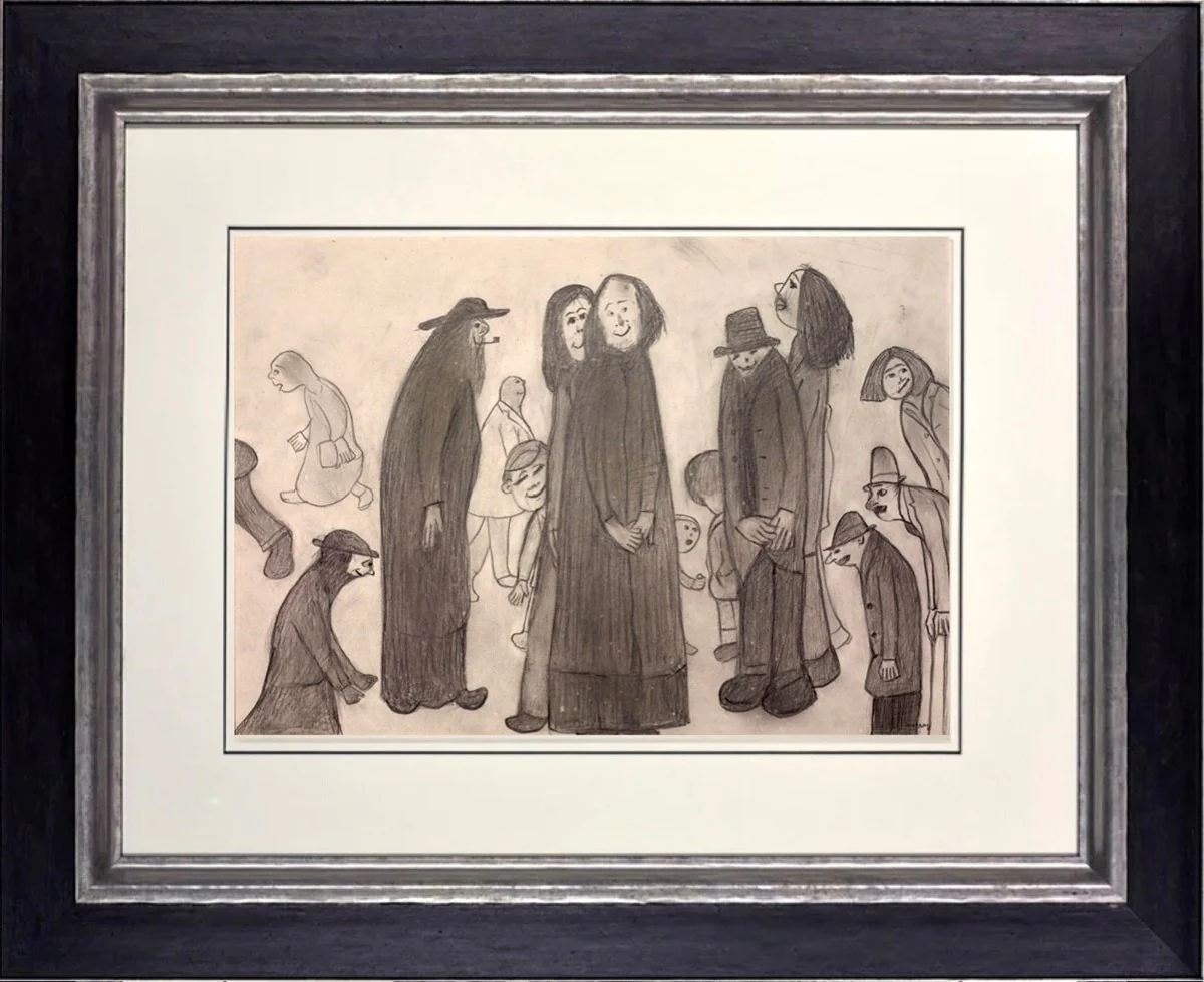 Group Of Figures Young And Old, 1970