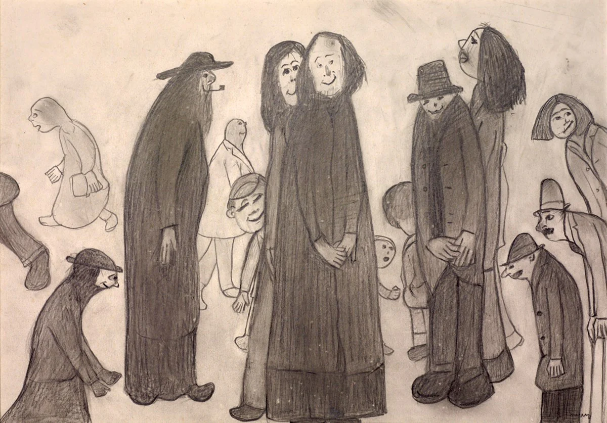 Group Of Figures Young And Old, 1970 - Image 2