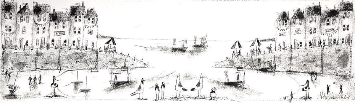 Harbour Scene III (Sketch) - Image 3