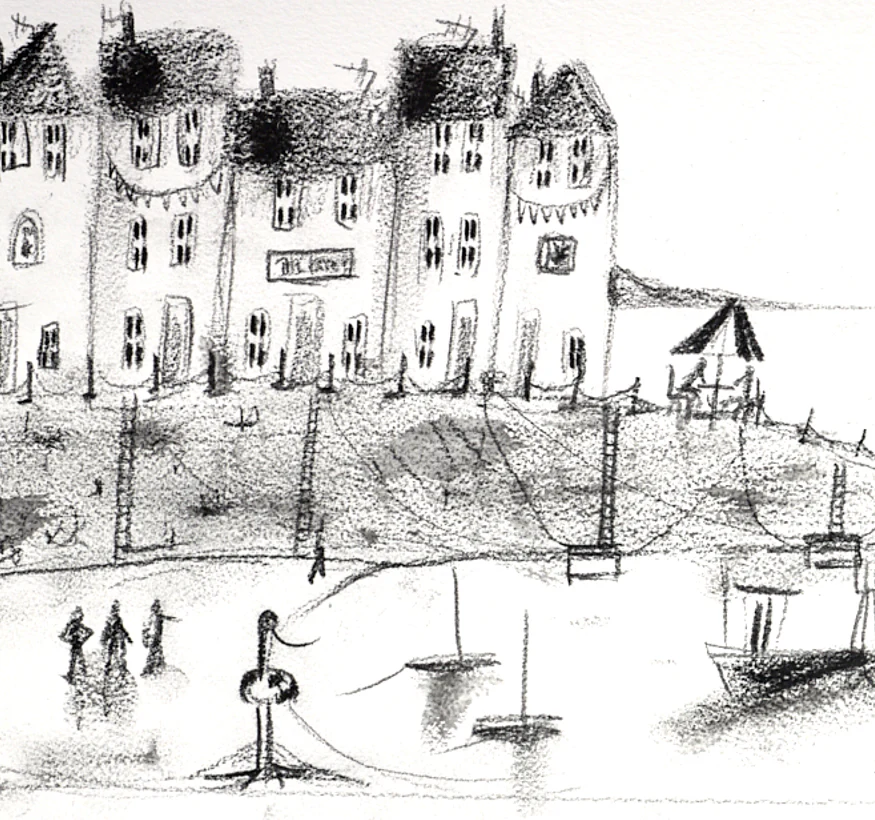 Harbour Scene III (Sketch) - Image 5