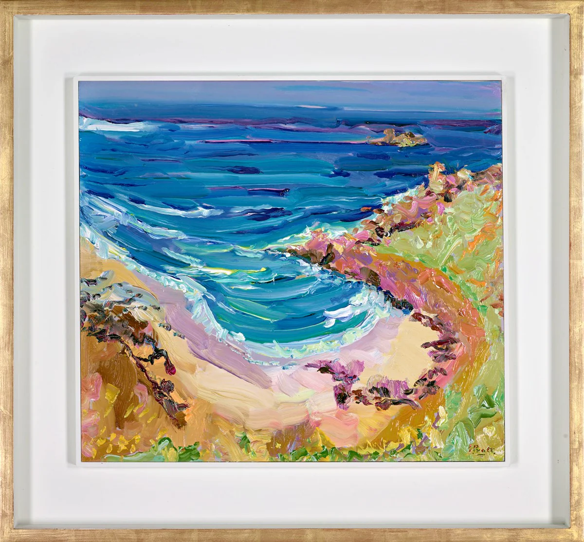 High Above Gwynver Beach