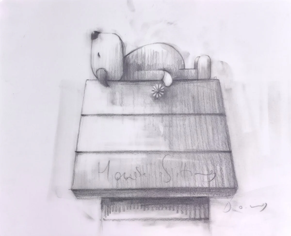 House Sitting II (Sketch)