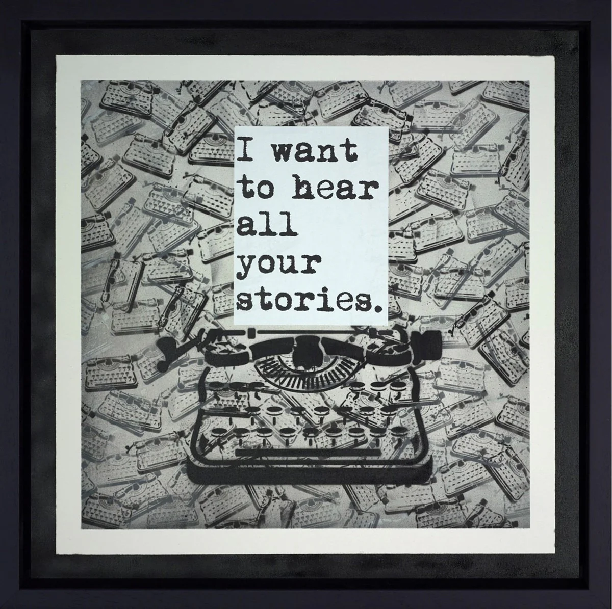I Want To Hear All Your Stories