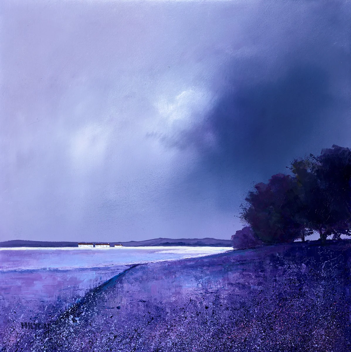 In View Of The Lavender