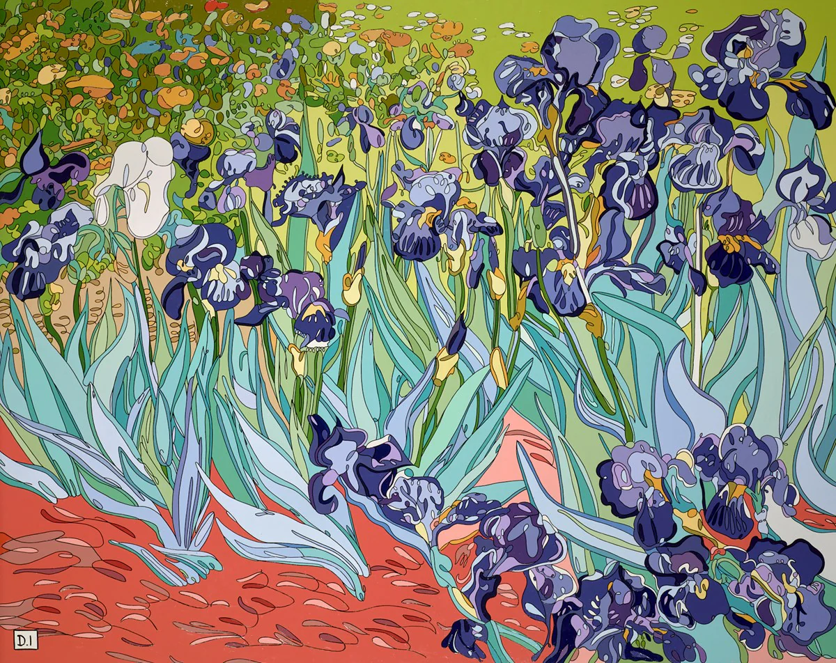 Irises - Van Gogh - Image 2