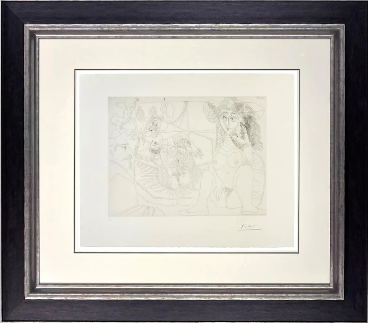 Jeune Femme Au Chapeau Péchant Par Pensée, From 347 Series 24/50