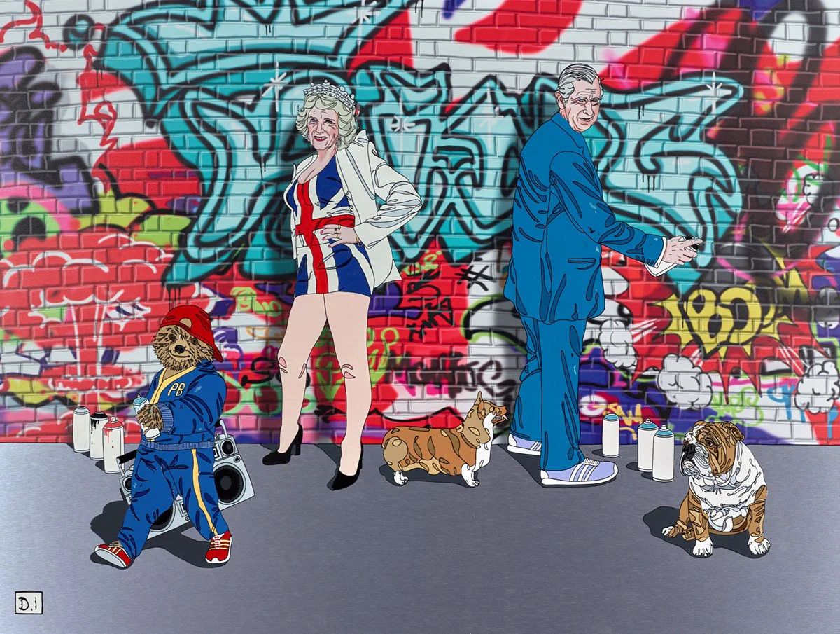 King And Camilla With Paddington