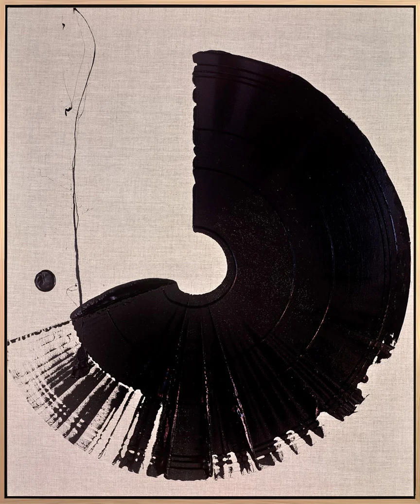 Large Brushstroke (Black)