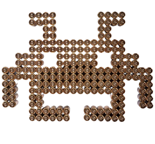 Large Invader (Gold)