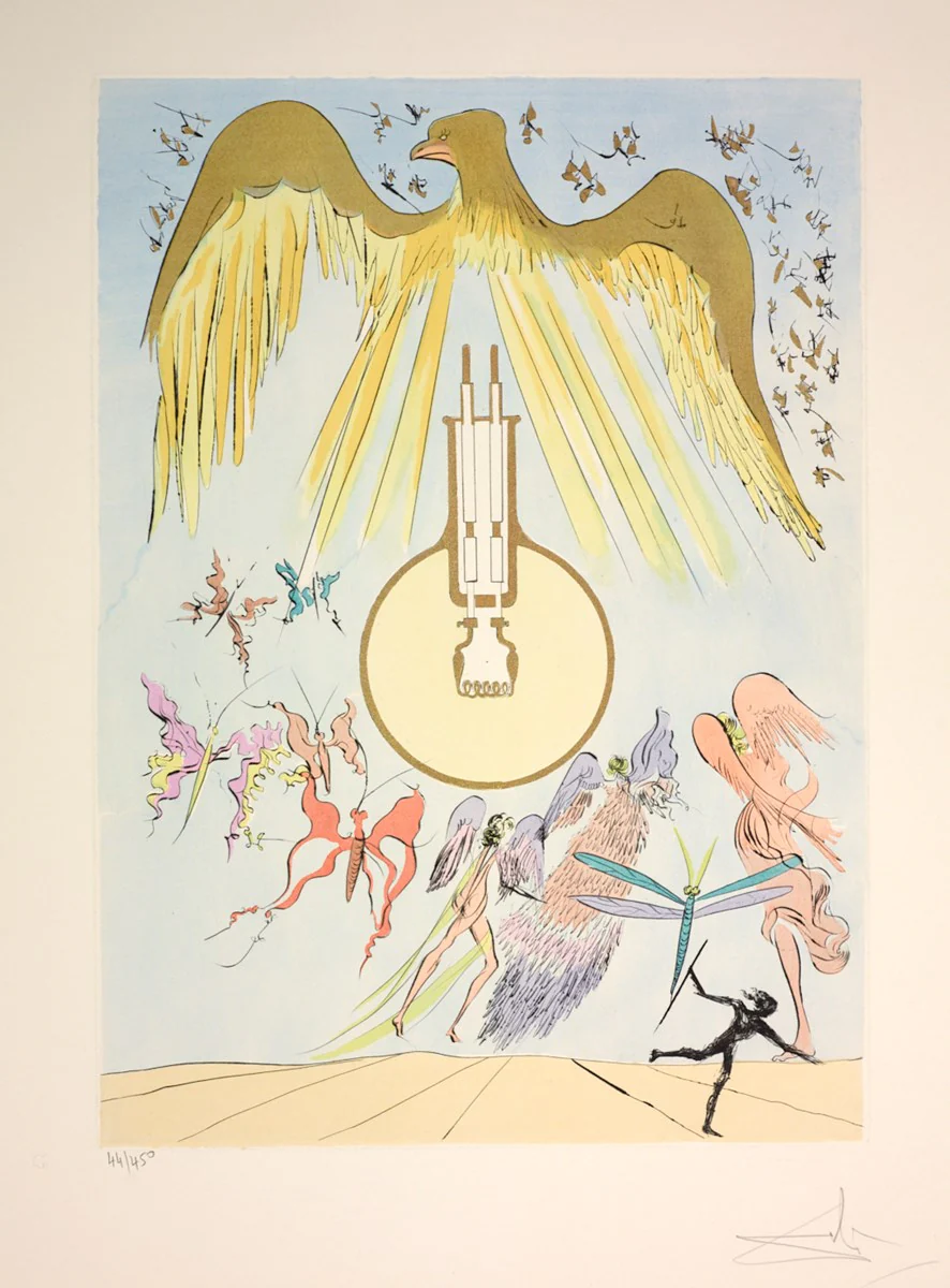 Light Bulb From Hommage À Leonardo Da Vinci (American Inventions)