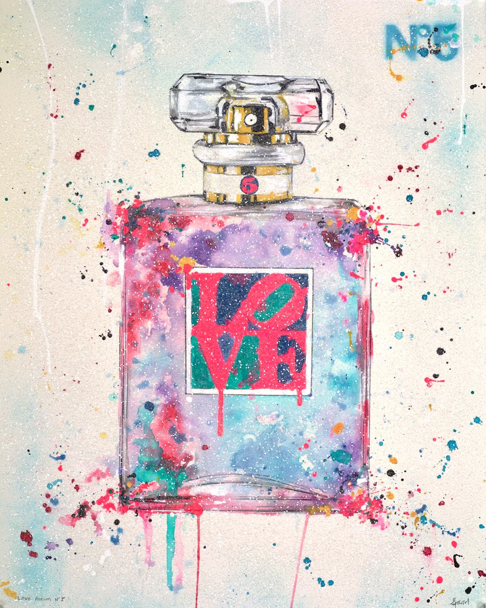Love Perfume Bottle - Image 2