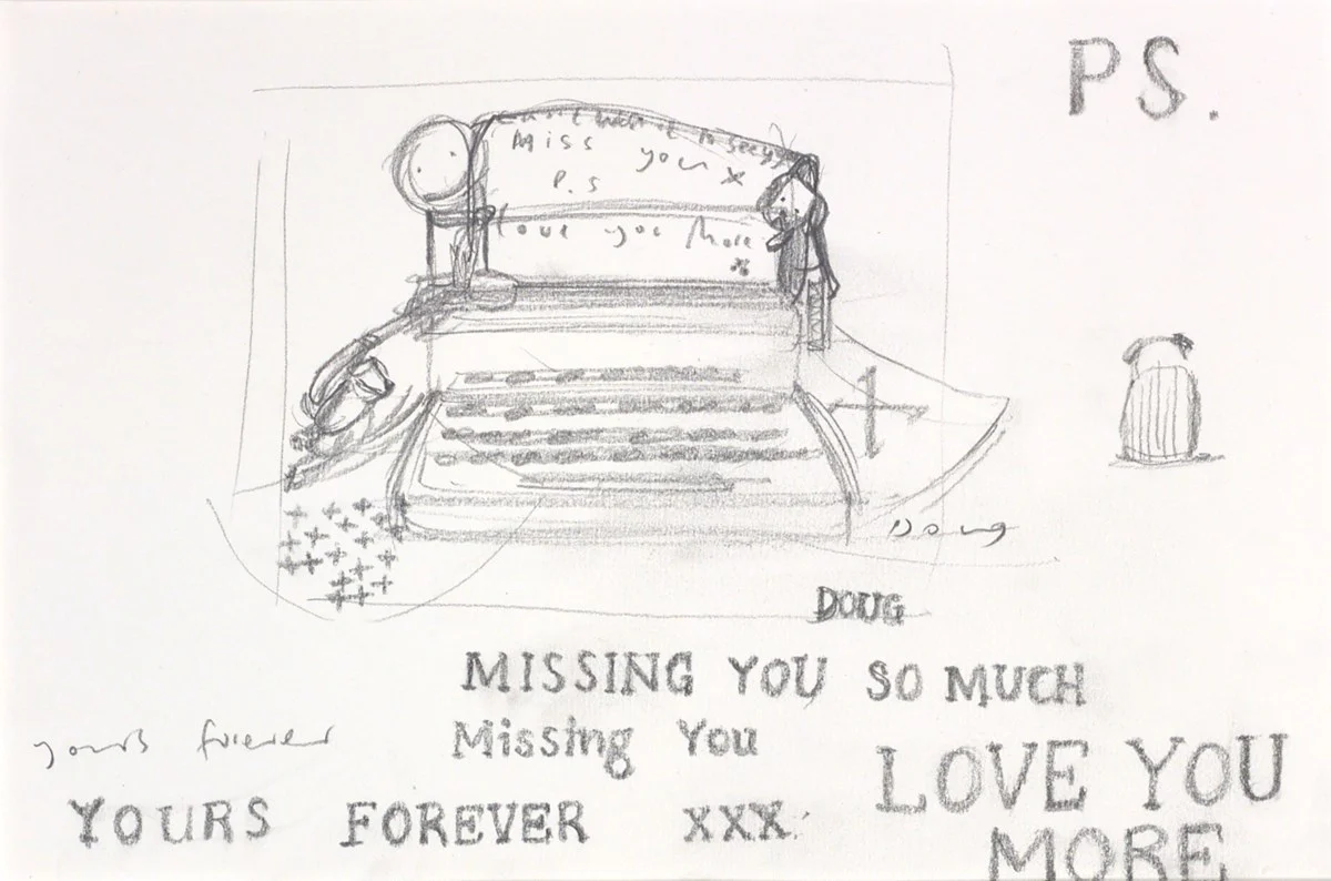 Love You Too, Typewriter II (Sketch)