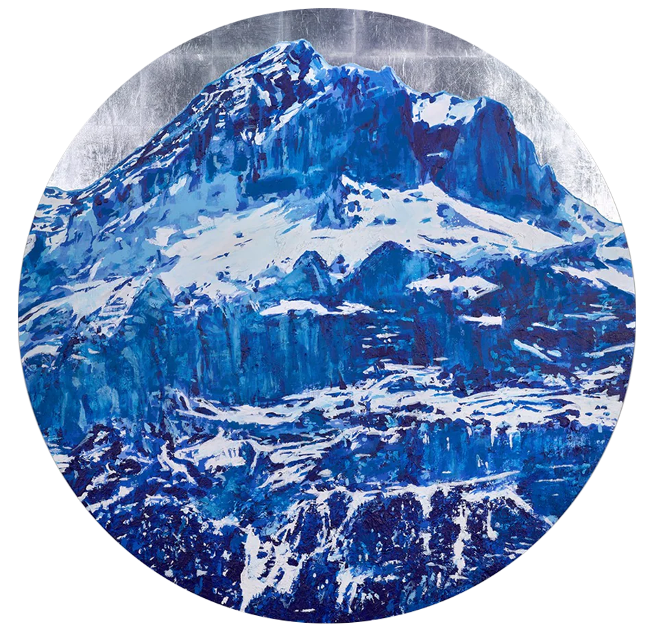 Majestic Mountain: Jungfrau Blue