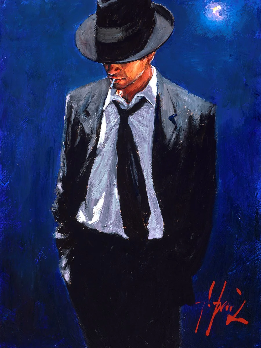 Man In Black Suit IV
