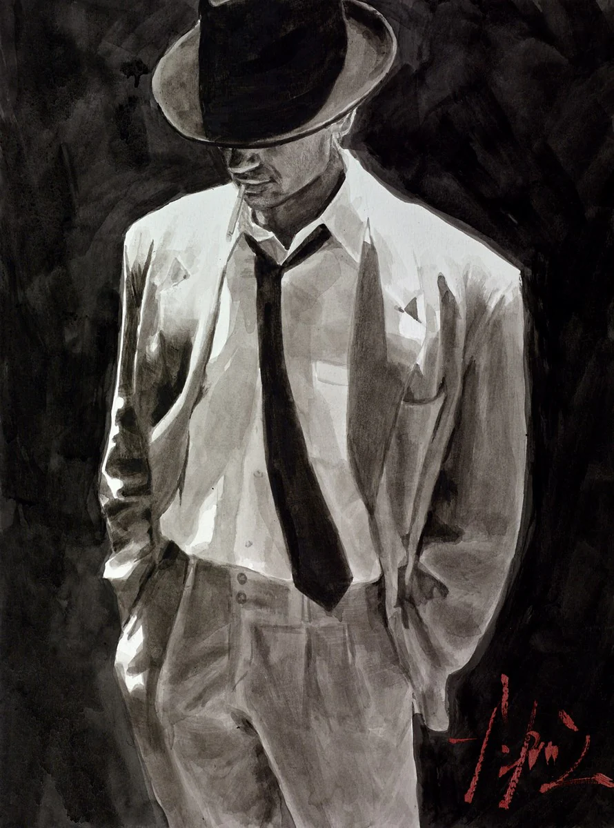 Man In White Suit IV