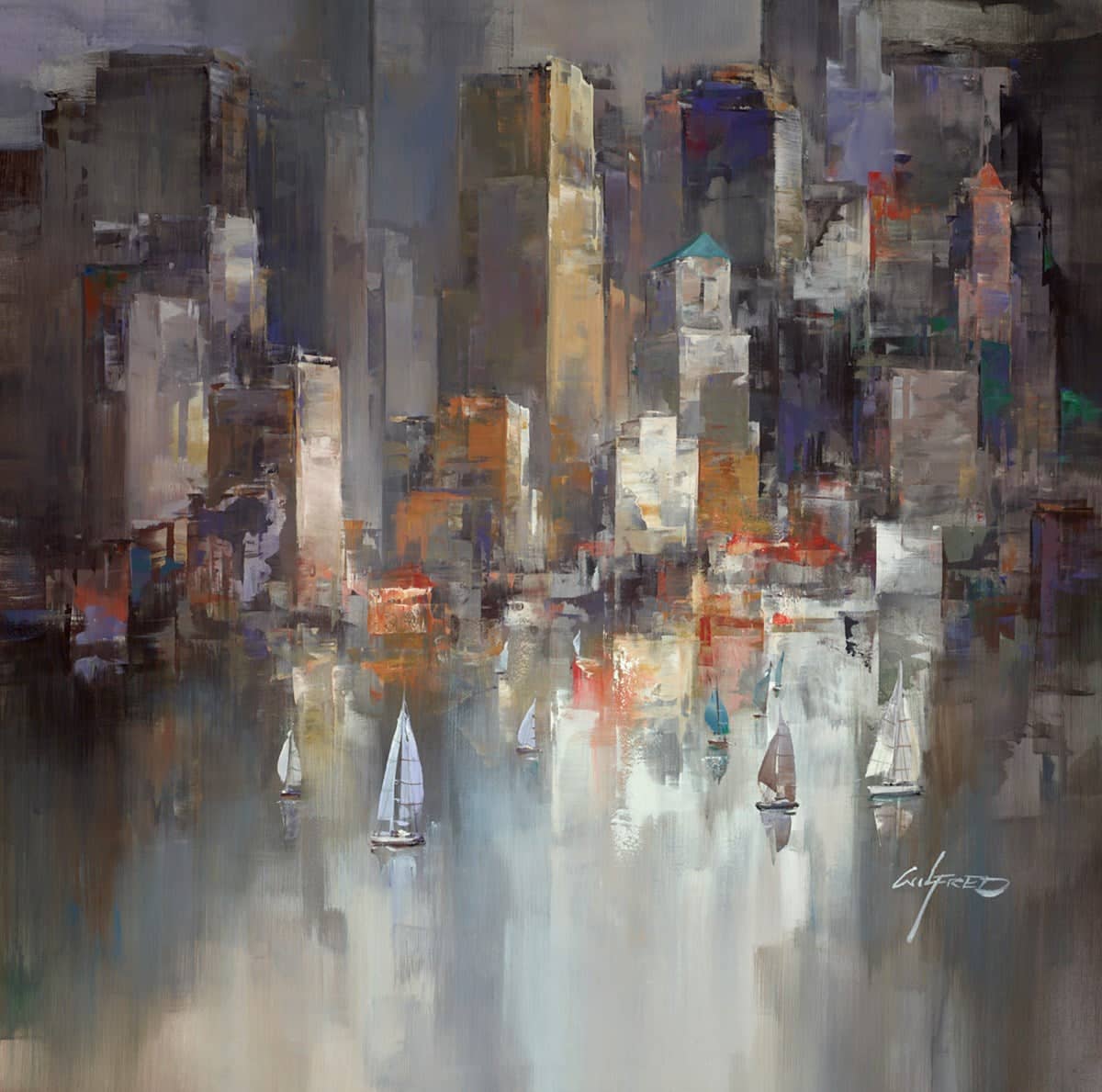 Manhattan Reflections V - Image 2