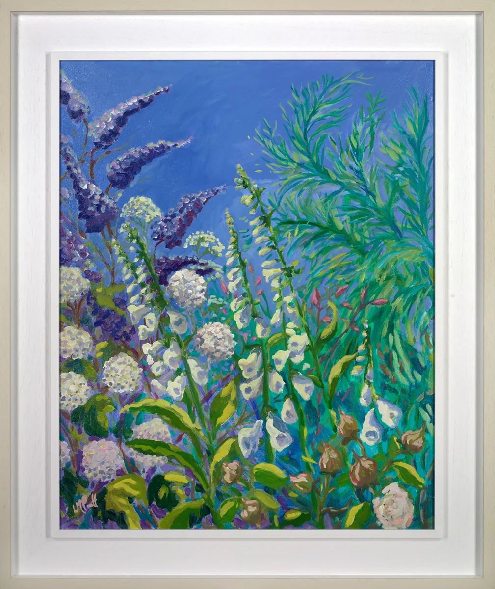 May Foxgloves And Lilac
