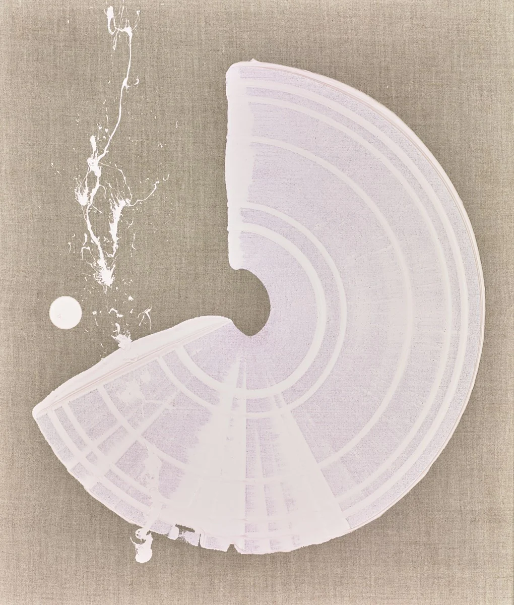 Mini Brushstroke - Cream II - Image 2
