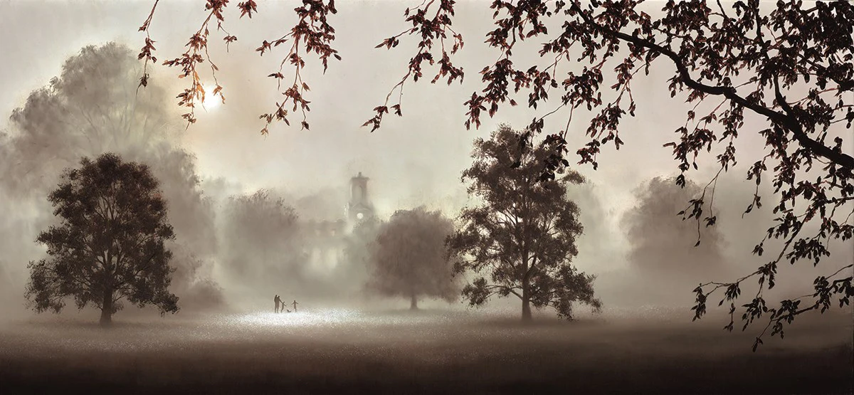 Misty Morning Trentham - Image 2