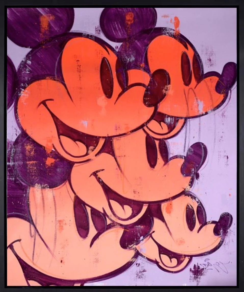 Mouse Accumulation, Orange Gradient