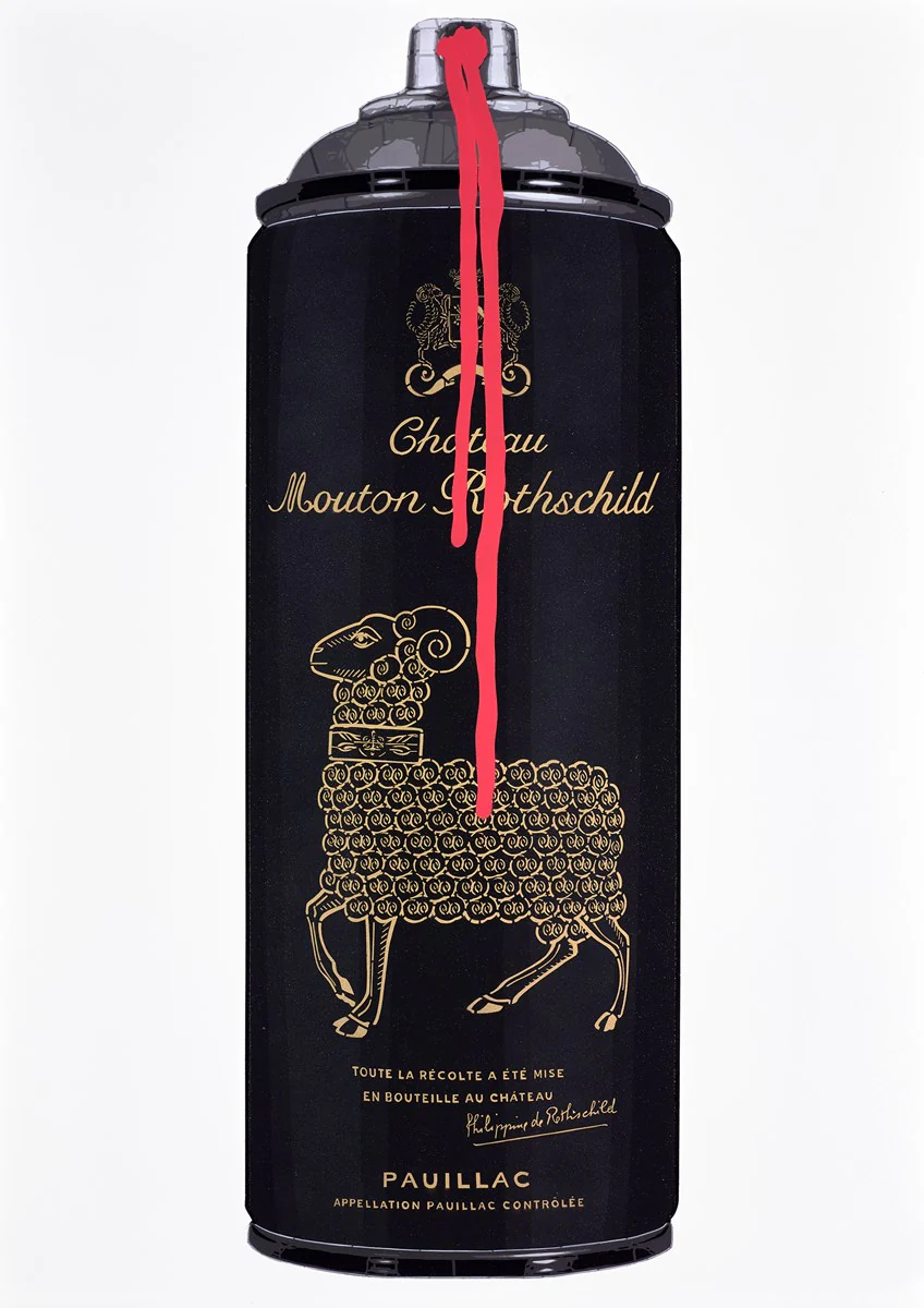 Mouton Rothschild 2000 (Red Drip) - Image 2