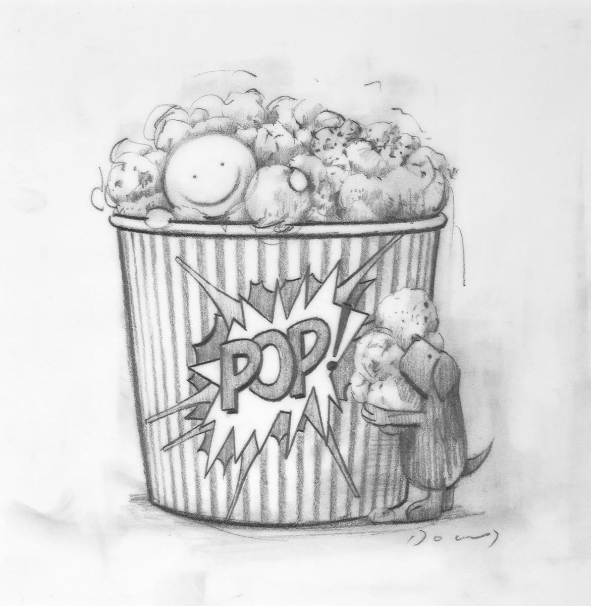 Movie Night II (Sketch)