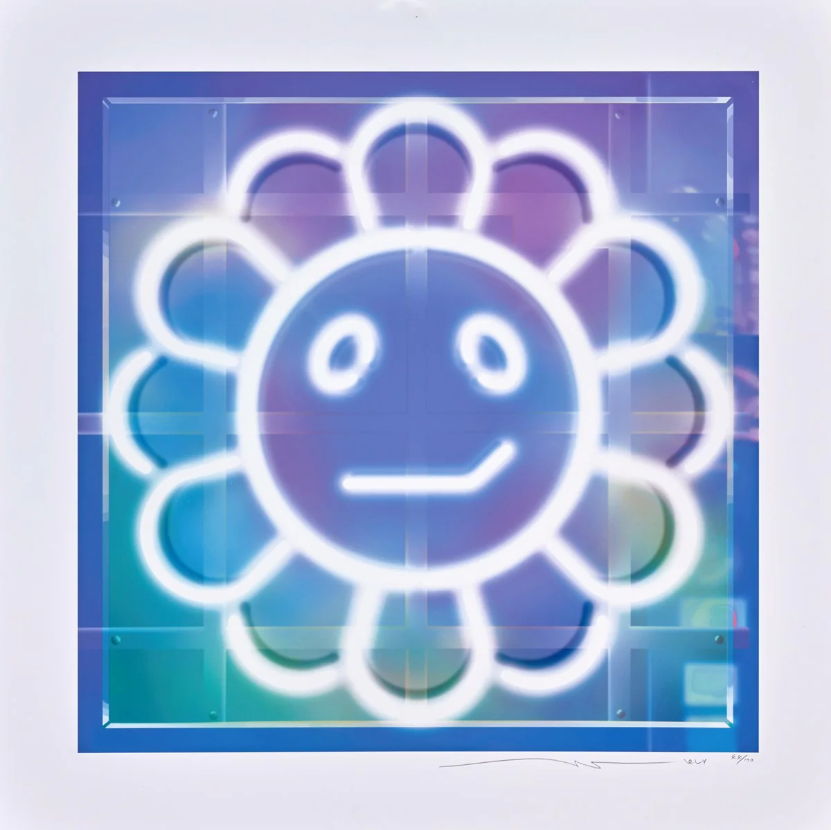 Murakami Flower #1083 (Neon)