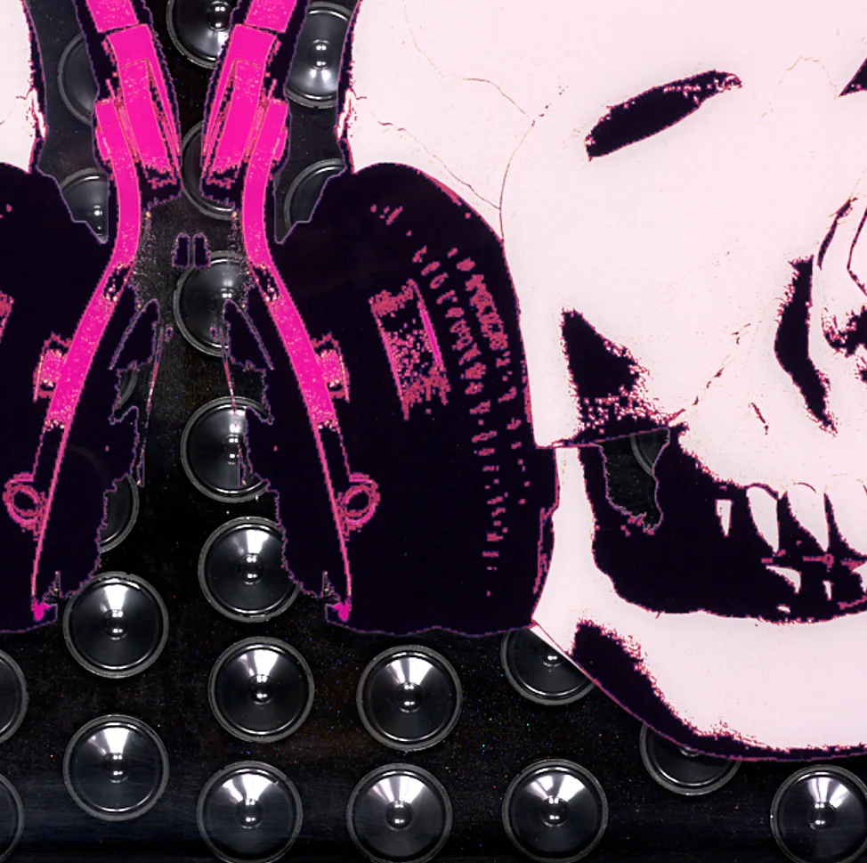 Music Lover-Double Skulls (White) - Image 4