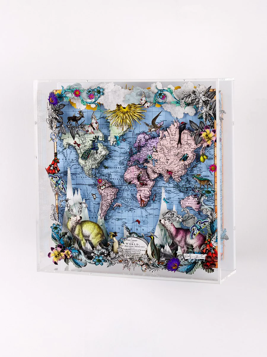 Navigators Floating Map - Polar Bear Discoveries Of The World - Image 2