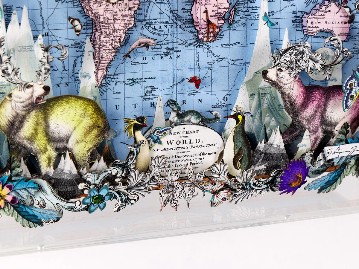 Navigators Floating Map - Polar Bear Discoveries Of The World - Image 3