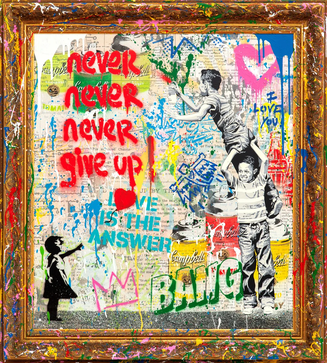 Never , Never Give Up!