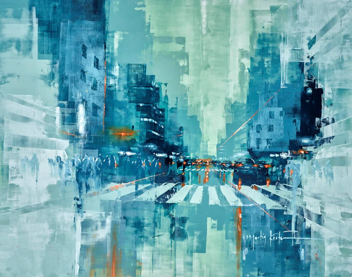 New York Fading Blue VI - Image 2