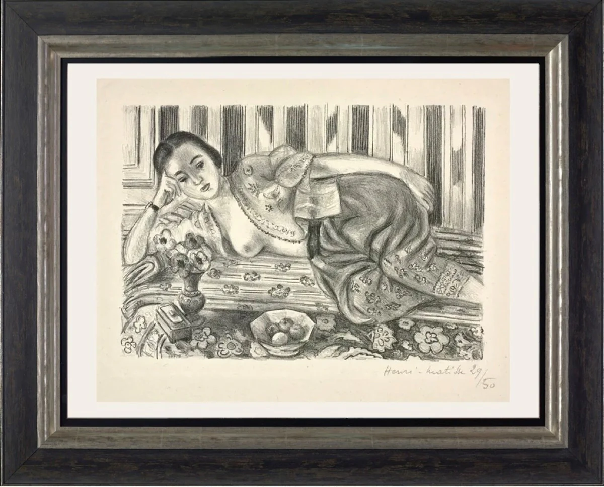 Odalisque A La Culotte De Satin Rouge, 1925