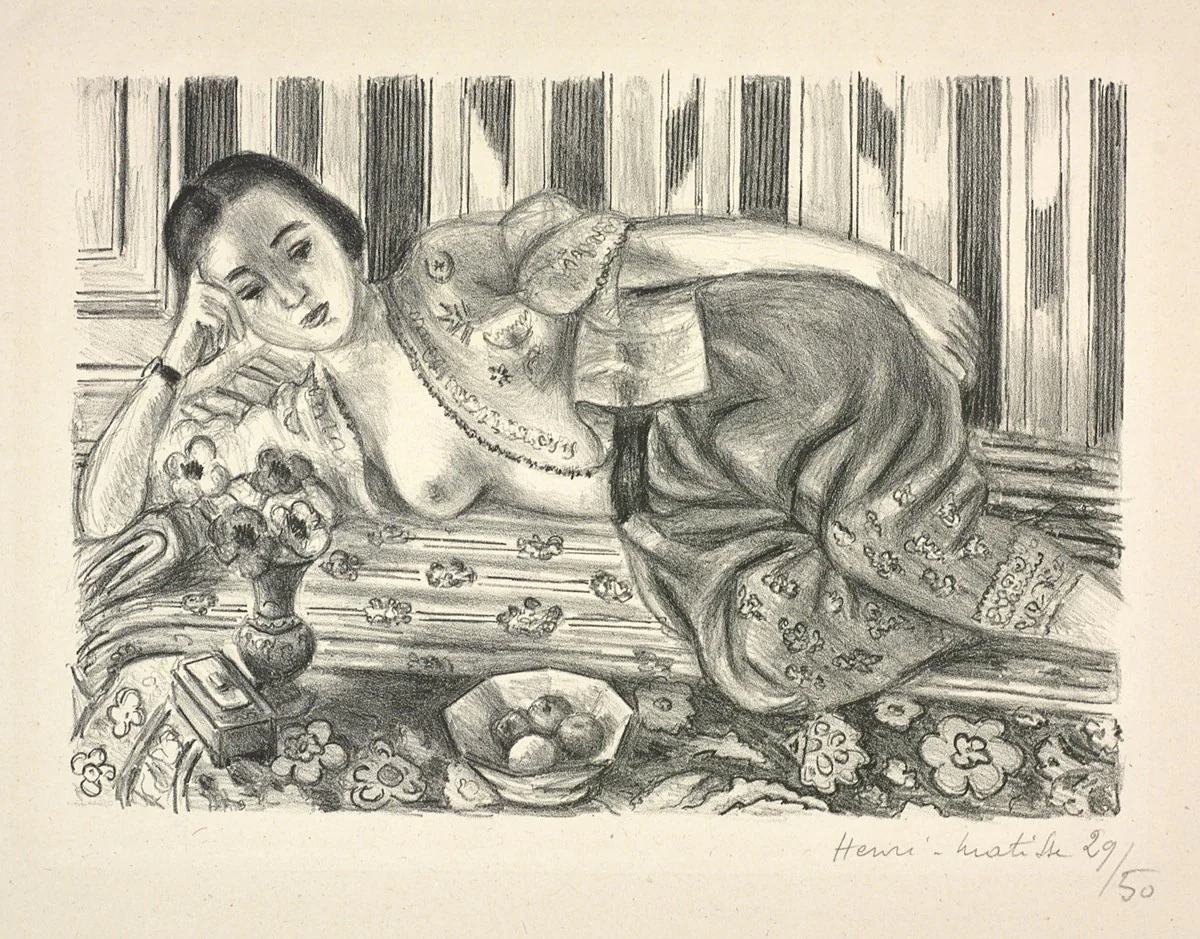Odalisque A La Culotte De Satin Rouge, 1925 - Image 2