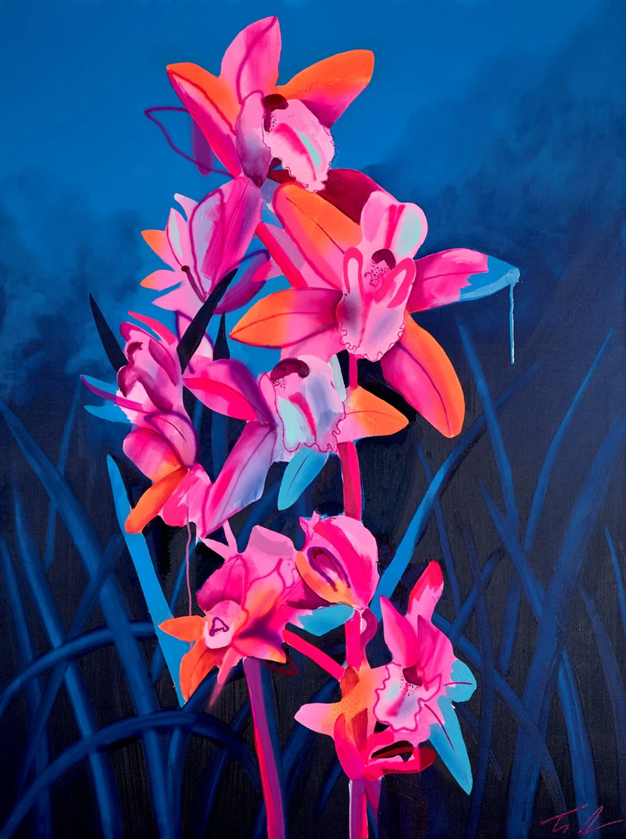 Orange Cymbidium - Image 3